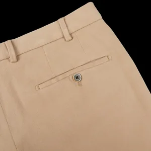 Hiltl Trousers | Light Beige Cotton Stretch Regular Fit Chinos