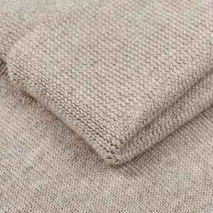 Gran Sasso Knitwear | Light Beige Extra Fine Merino Roll Neck