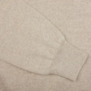 Gran Sasso Shirts | Light Beige Extra Fine Merino Wool Polo Shirt