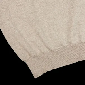 Gran Sasso Shirts | Light Beige Extra Fine Merino Wool Polo Shirt