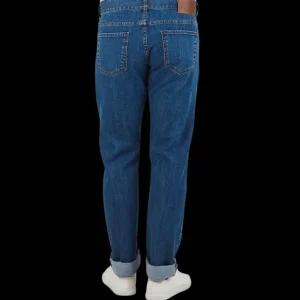 Canali Jeans | Light Blue Cotton Stretch Jeans
