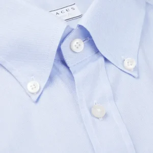 Xacus Shirts | Light Blue Fine Cotton Oxford Bd Shirt