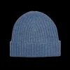 Amanda Christensen Beanies | Light Blue Ribbed Cashmere Beanie