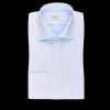 Stenströms Shirts | Light Blue Slimline Single Cuff Shirt