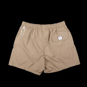Fedeli Swimwear | Light Brown Microfiber Madeira Swimwear