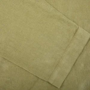 Universal Works Outerwear | Light Green Cotton Corduroy Bakers Overshirt