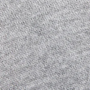 Gran Sasso Knitwear | Light Grey Extra Fine Merino Roll Neck