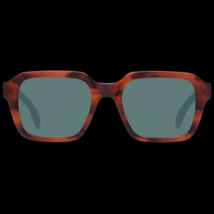 The Bespoke Dudes Sunglasses | Lino Eco Havana Bottle Green Lenses 52Mm