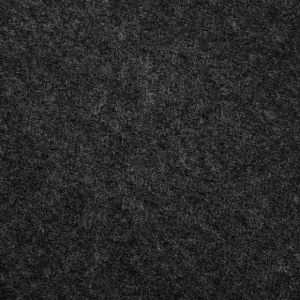 Berwich Trousers | Medium Grey Wool Flannel Flat Front Trousers