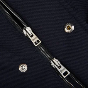 Herno Coats & Jackets | Midnight Blue Loro Piana Wool Twill Jacket