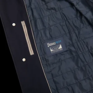 Herno Coats & Jackets | Midnight Blue Loro Piana Wool Twill Jacket
