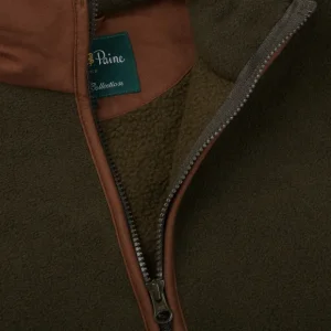 Alan Paine Outerwear | Moss Green Fleece Aylsham Jacket