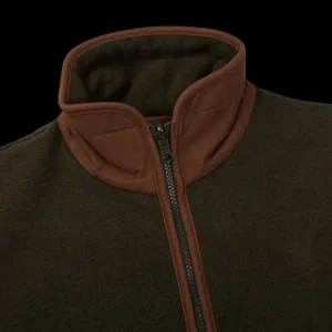 Alan Paine Gilets | Moss Green Fleece Aylsham Gilet