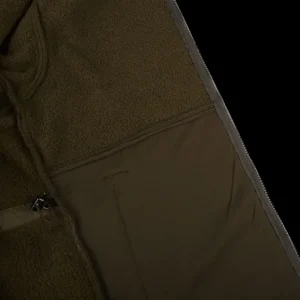 Alan Paine Coats & Jackets | Moss Green Fleece Aylsham Jacket