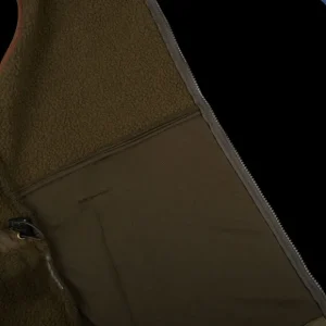 Alan Paine Gilets | Moss Green Fleece Aylsham Gilet