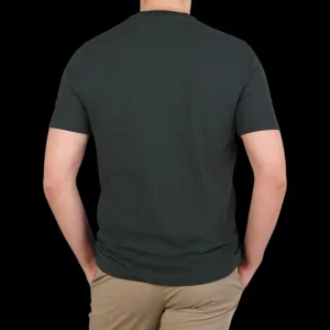 Zanone T-Shirts | Moss Green Ice Cotton T-Shirt