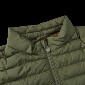 Save The Duck Outerwear | Moss Green Technical Down Alexander Jacket