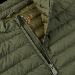Save The Duck Coats & Jackets | Moss Green Technical Down Alexander Jacket