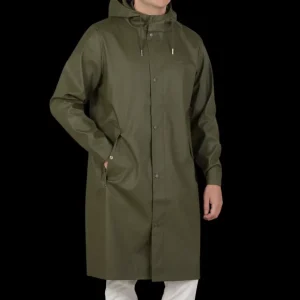 Tretorn Coats & Jackets | Moss Green Wings Long Rain Jacket