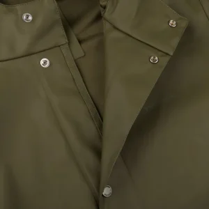 Tretorn Outerwear | Moss Green Wings Long Rain Jacket