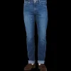 Paige Jeans | Mulholland Blue Cotton Stretch Lennox Jeans