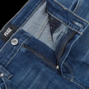 Paige Jeans | Mulholland Blue Cotton Stretch Lennox Jeans