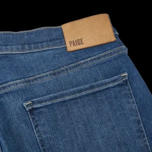 Paige Jeans | Mulholland Blue Cotton Stretch Lennox Jeans