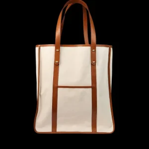 Frank Clegg Tote Bags | Natural Cotton Canvas Market Tote Bag