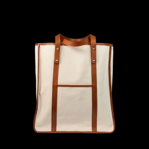 Frank Clegg Tote Bags | Natural Cotton Canvas Market Tote Bag