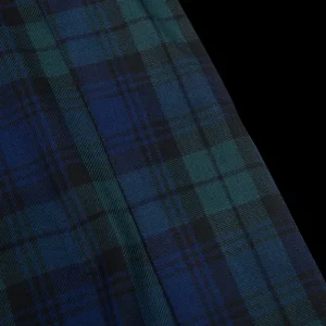 Derek Rose Loungewear | Navy Black Watch Tartan Dressing Gown