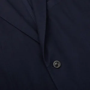 Boglioli Blazers | Navy Blue Brushed Wool K Jacket