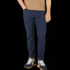 C.O.F Studio Jeans | Navy Blue Candiani Cotton M7 Jeans