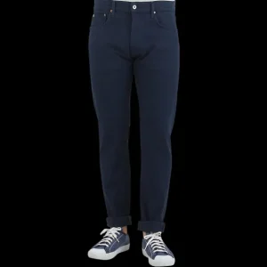 C.O.F Studio Jeans | Navy Blue Candiani Cotton M7 Jeans