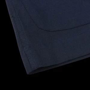 Sunspel Loungewear | Navy Blue Cotton Twill Pyjamas