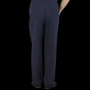 Sunspel Loungewear | Navy Blue Cotton Twill Pyjamas