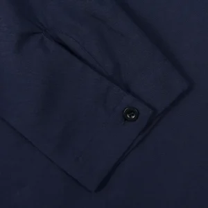 Sunspel Loungewear | Navy Blue Cotton Twill Pyjamas