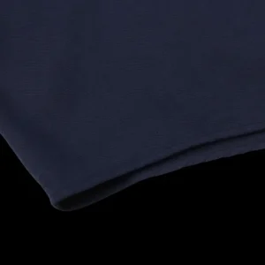 Massimo Alba Shirts | Navy Blue Cotton Viscose Genova Shirt