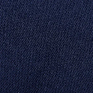 Morgano Knitwear | Navy Blue Extra Fine Cotton Slipover
