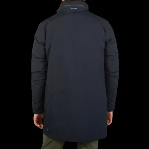 Herno Outerwear | Navy Blue Laminar Gore-Tex Car Coat