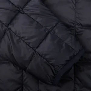 Taion Outerwear | Navy Blue Nylon Down Padded Jacket