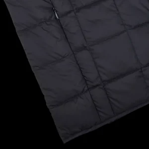 Taion Coats & Jackets | Navy Blue Nylon Down Padded Jacket
