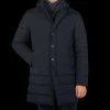 Herno Coats & Jackets | Navy Blue Nylon Gore-Tex Legend Coat