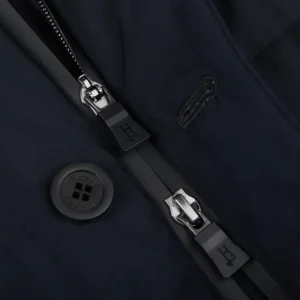 Herno Coats & Jackets | Navy Blue Nylon Gore-Tex Legend Coat