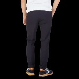 Incotex Trousers | Navy Blue Nylon Slim Fit Tecno Trousers