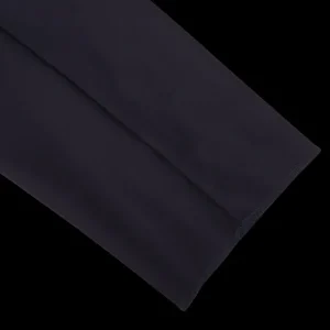 Incotex Trousers | Navy Blue Nylon Slim Fit Tecno Trousers