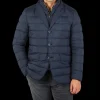 Herno Outerwear | Navy Blue Technical Nylon Legend Hybrid Blazer