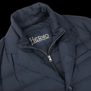 Herno Outerwear | Navy Blue Technical Nylon Legend Hybrid Blazer