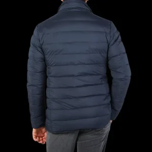 Herno Outerwear | Navy Blue Technical Nylon Legend Hybrid Blazer