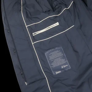 Herno Outerwear | Navy Blue Technical Nylon Legend Hybrid Blazer