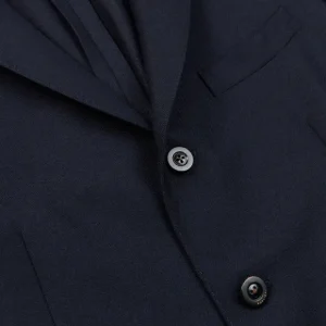 Boglioli Blazers | Navy Blue Virgin Wool K Jacket